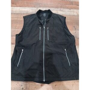 SCOTTeVEST Featherweight Travel Vest Mens SZ XL Black TEC Multi Pocket 2426